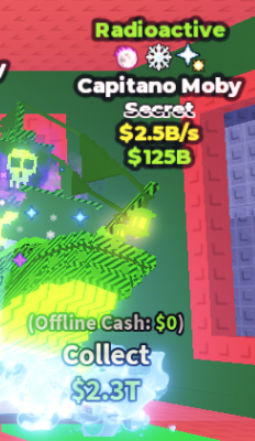 Radioactive Capitano Moby - 2.5 B/s
