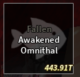 Awakened Omnithal ( Requiem Rod Material ) Tidefall