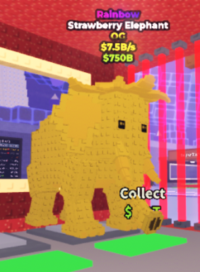 Rainbow Strawberry Elephant - 7.5 B/s