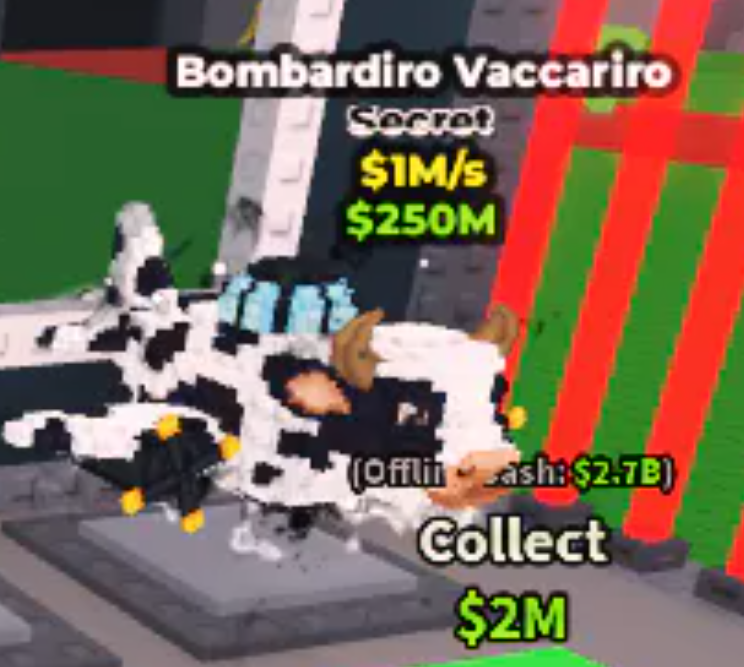 Bombardiro Vaccariro 1M/s