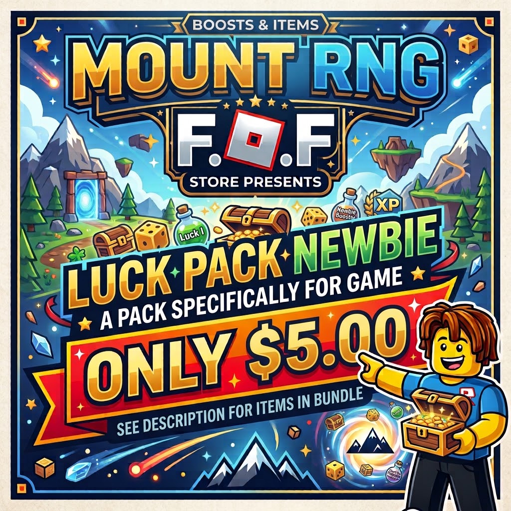 Mount RNG > Luck Pack Newbie (3.015 Luck RNG)
