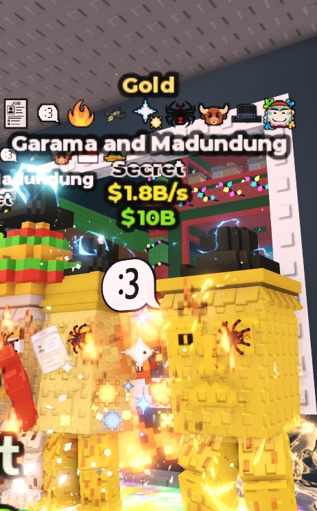 FAST RESPONSE | Gold Garama and Madundung $1.8B/s ( 9 Clean Traits ) | 1000% SAFE 🔒 #4299