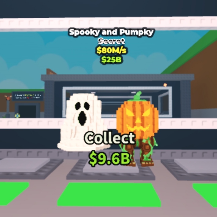 Spooky and Pumpky 80M/s | FAST DELIVERY ⚡