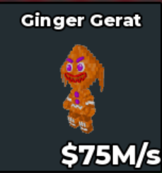 Ginger Gerat - 75 M/s