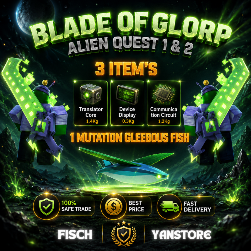 BLADE OF GLORP (QUEST 1 & 2)⚡FAST & SAFE DELIVERY