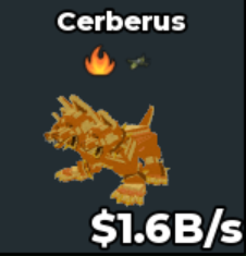 Gold cerberus - 1.6 B/s