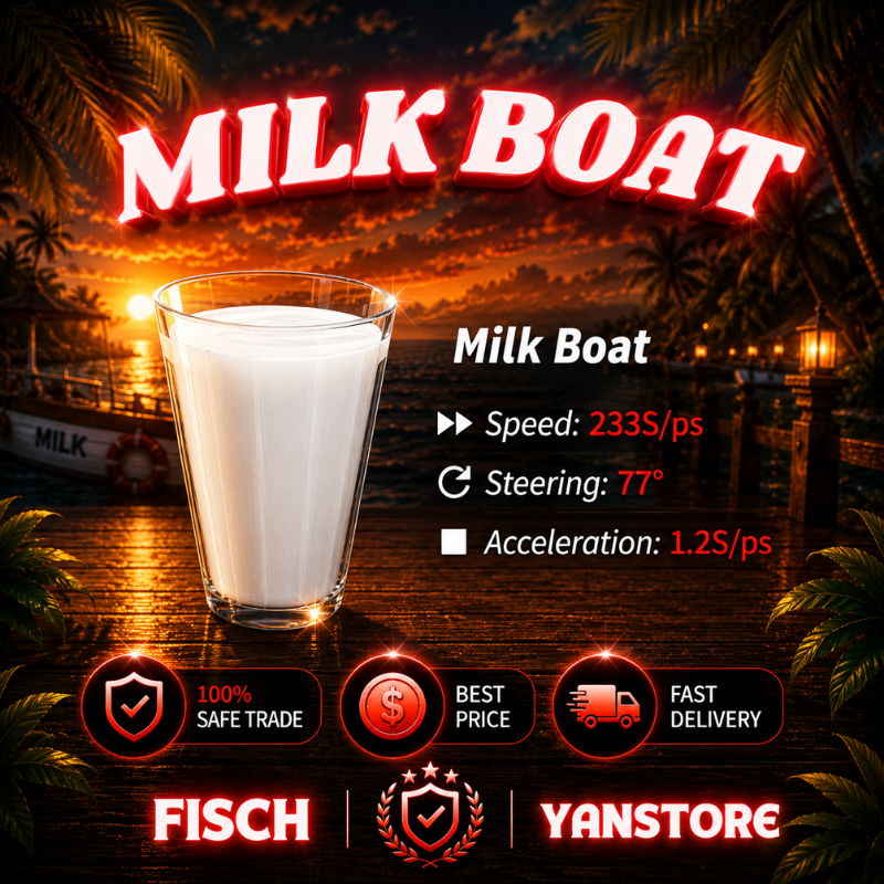 MILK BOAT⚡FAST & SAFE DELIVERY