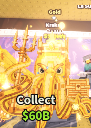 Gold kraken - 750m/sec