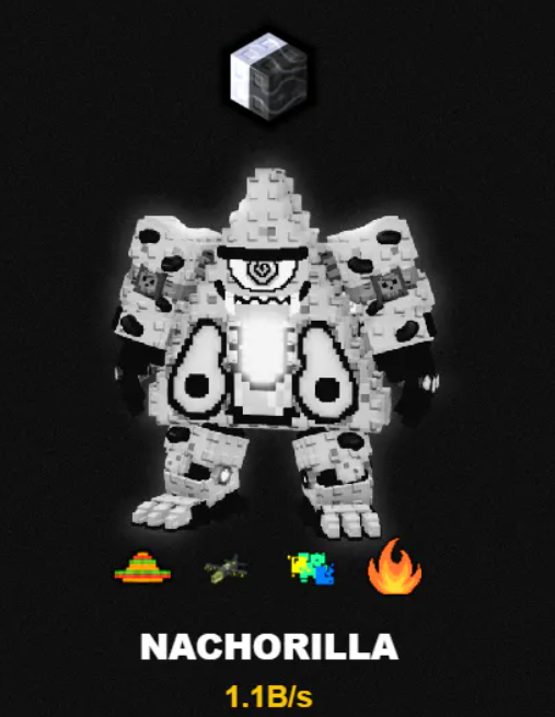 🔥 RARE SECRET ❗ ✨ Yin Yang Nachorilla | 1.1B/s ⚡ INSTANT • LIMITED