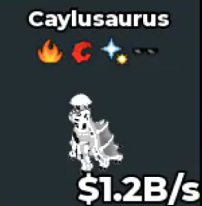 Caylusaurus - 1.2 B/s
