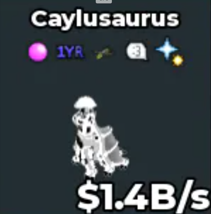 Caylusaurus - 1.4 B/s