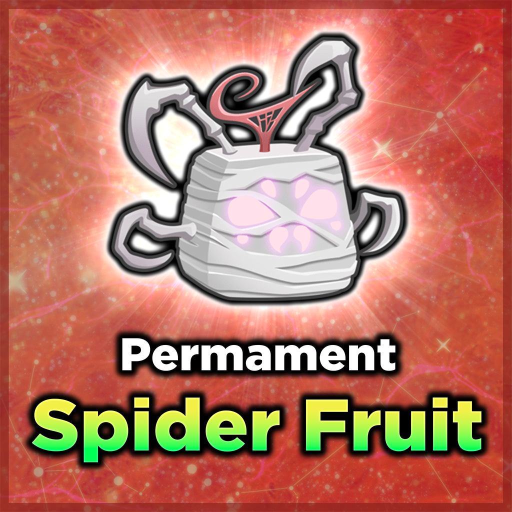 Blox Fruits - Spider Fruit Permament[1800R] 🚀 Fast Delivery ⚡Perm