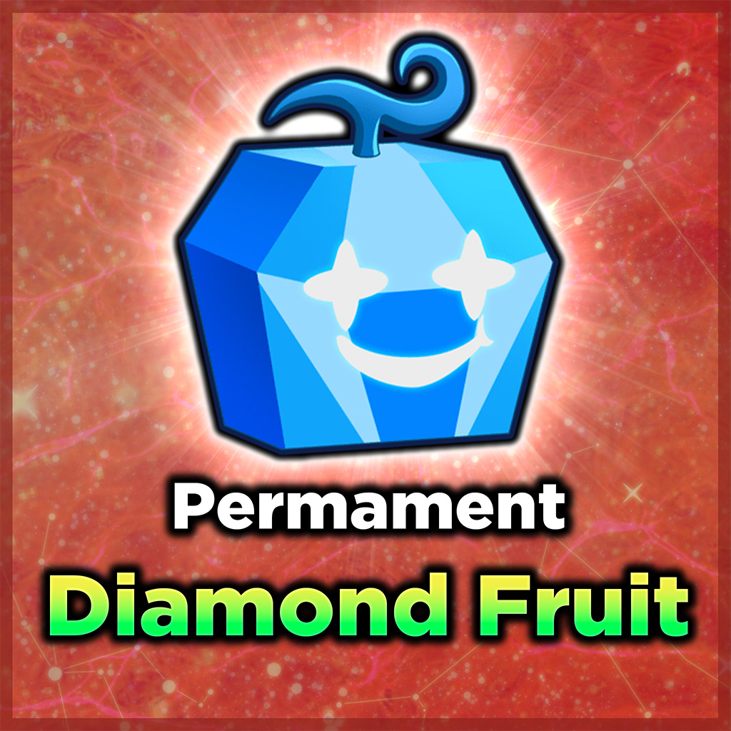 Blox Fruits - Diamond Fruit Permament【1000R】🚀 Fast Delivery ⚡Perm
