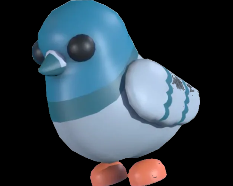 Neon Rock Pigeon/ Adopt Me