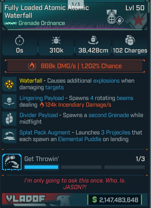 This grenade fucks 🟦🟦🟦Modded PC/XBOX/PS5🟦🟦🟦