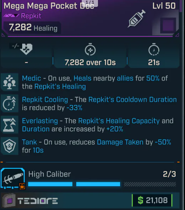 💥Game-breaking💥7282 Healing Repkit Mega Pocket Doc Ps5/Xbox/Pc INSTANT DELIVERY