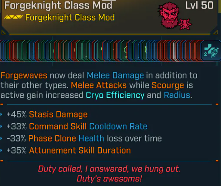 Forgeknight Class Mod x2💥Game-breaking💥 Impossible Item Ps5/Xbox/Pc INSTANT DELIVERY