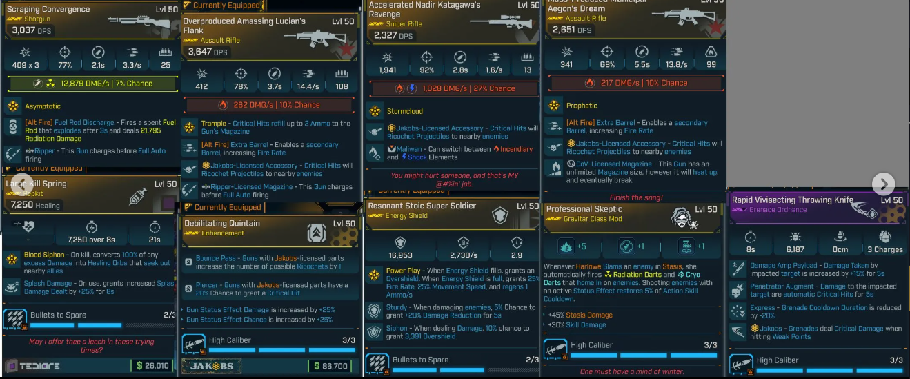 🔥 BEST RED TREE HARLOWE BUILD - NUCLEAR WINTER - INGAME 🔥 - BORDERLANDS 4 - 🎮 PC/PS/XBOX 🎮