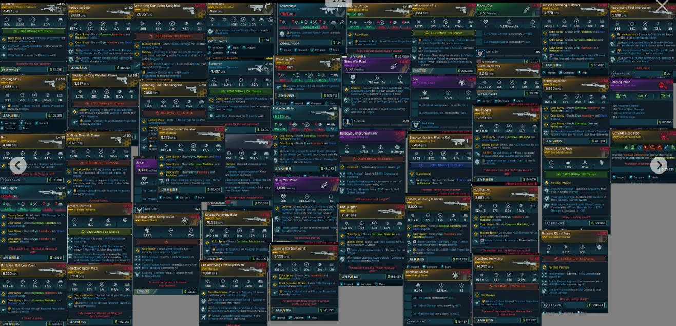 🔥 BUNDLE - 500 MODDED & GOD ROLLS ITEMS - NO DUPLICATES - INGAME 🔥 - BORDERLANDS 4 - 🎮 PC/PS/XBOX 🎮