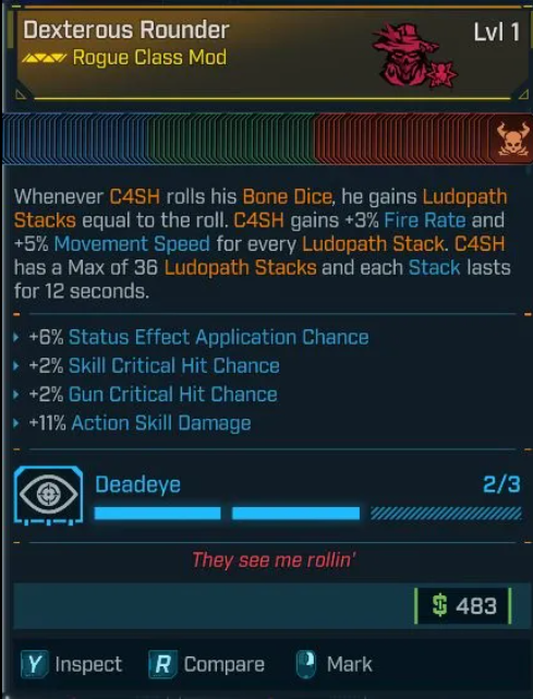 🔥 BEST C4SH CLASSMODE-HAS EVERY SINGLE SKILL-MODDDED-CAN USE AT LVL 1 🔥 - BORDERLANDS 4 - 🎮 PC/PS/XBOX 🎮