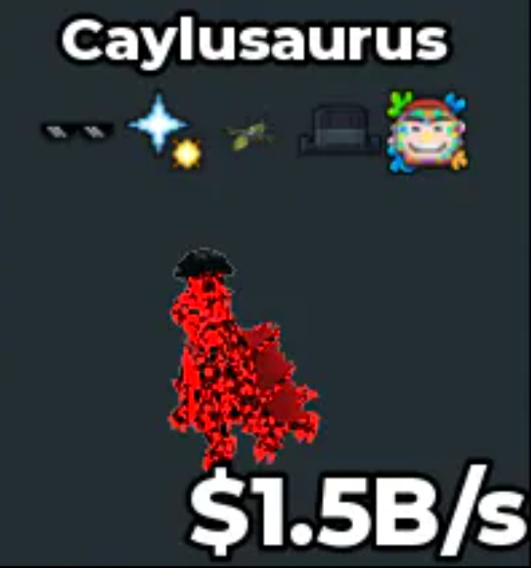 Caylusaurus 1.5B/s