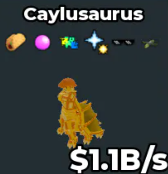 Caylusaurus - 1.1B/s
