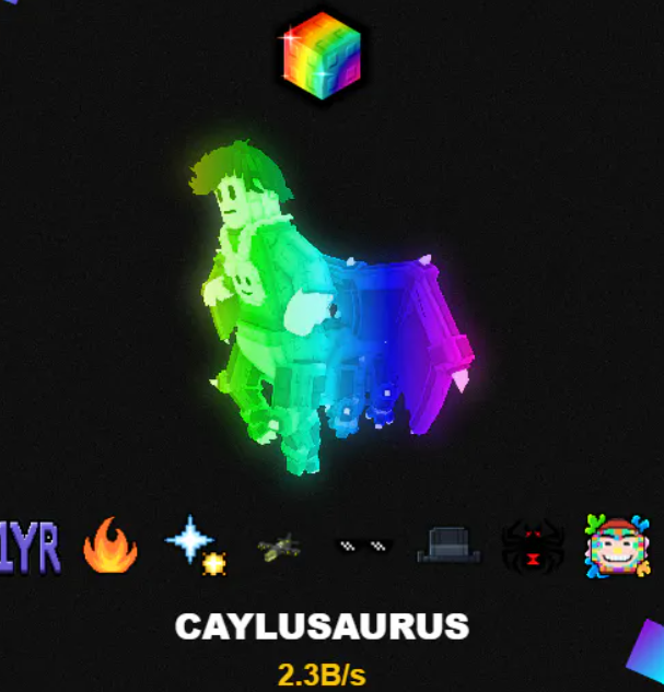 Rainbow Caylusaurus | 2.3B/s ⭐ FAST DELIVERY ⭐