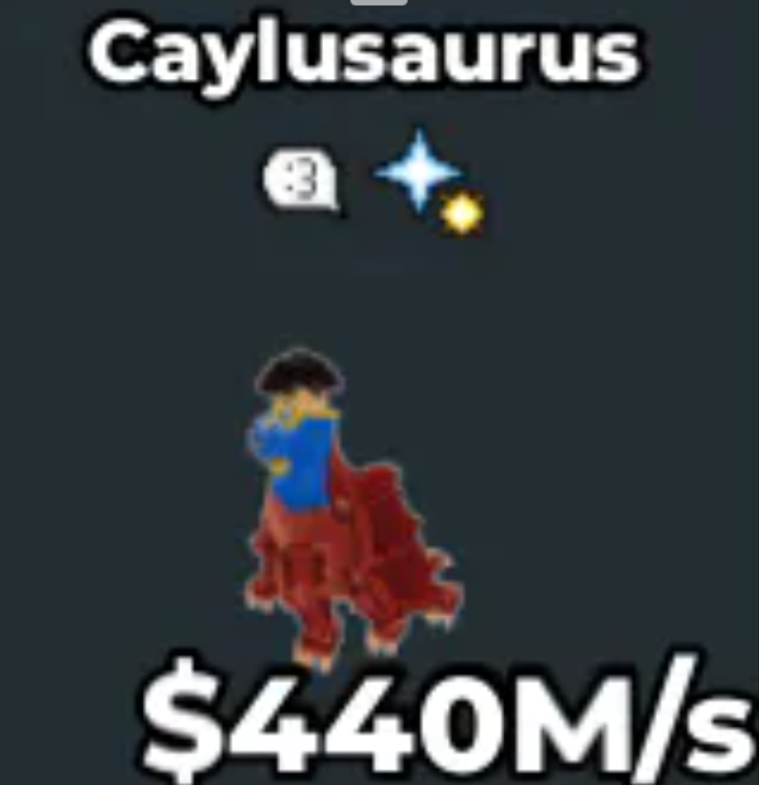 Caylusaurus - 440 M/s