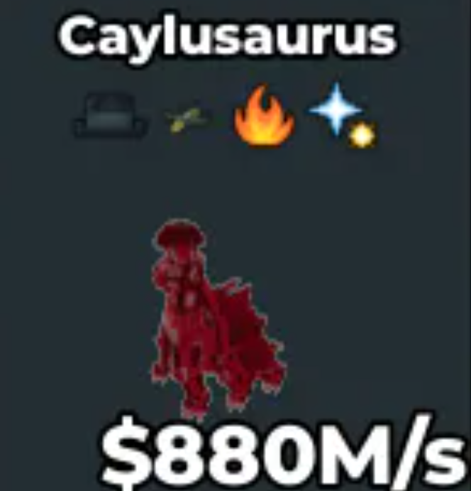 Caylusaurus - 880 M/s