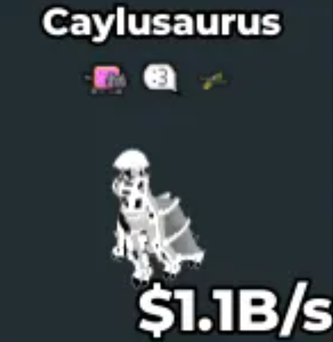 Yin-Yang Caylusaurus - 1.1 B/s