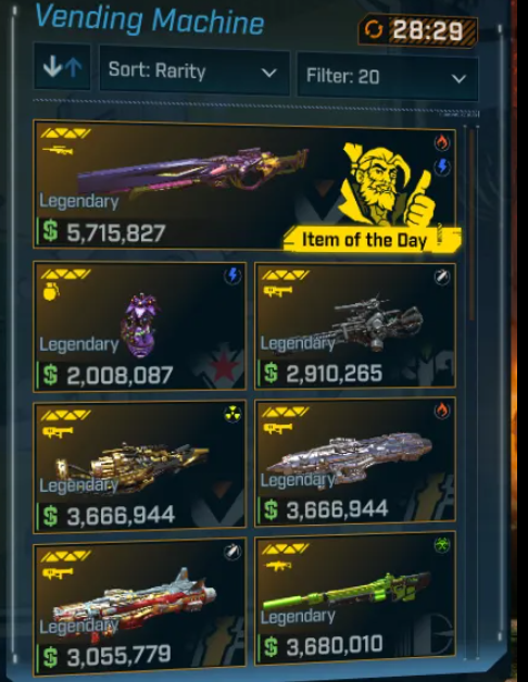Modded Legendary Lobby 🛒💎 Vending Machines, Mods & Weapons — XBOX/P