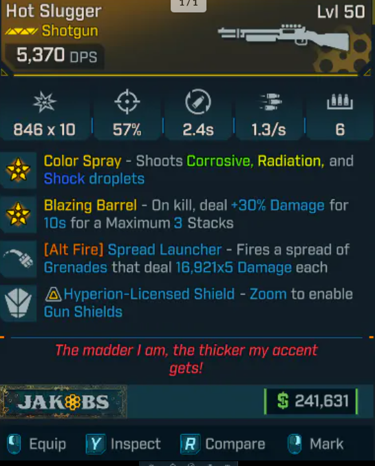 🔥 Modded Hot Slugger 💣 Legendary Weapon | PC / XBOX / PS5 🚀 Instant Delivery