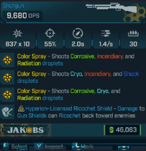 🔥 Forboding Balor ONE SHOT – Modded Elemental Shotgun 🌈 | PC/XBOX/PS5 🚀 Instant Delivery