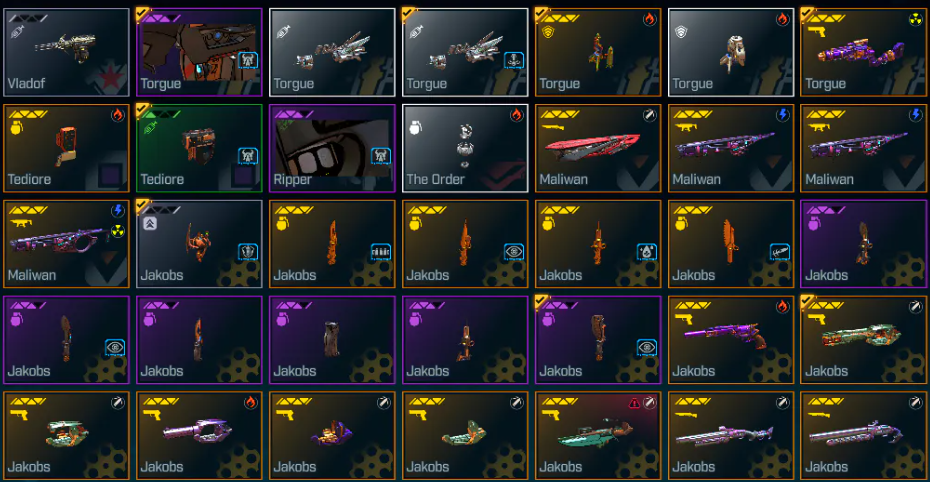 💼 54 Modded Legendaries — ONE SHOT Weapons + Knives + Meds ⚔️ | PC/XBOX/PS5 🚀 Instant Drop