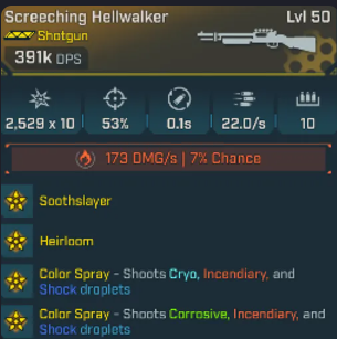 🎯 MODDED Weapon Screeching Hellwalker 🔥 300k+ DPS / 200K+ Damage 💀 | PC / XBOX / PS5 🚀 Instant Delivery