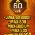 Borderlands 4⭐INSTANT LVL 60 BOOST⭐MAX SDU⭐MAX ERIDIUM⭐MAX MONEY $$$⭐PSN/XBOX/PC