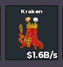 BS8306 Kraken 1.6B/s | 2 Traits Rare Kraken With Only 3 Exist | Cheap And fast Delivery