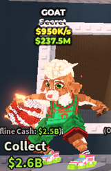 ✨ 950K/s ✨ GOAT Secret | Steal A Brainrot ⚡ FAST DELIVERY⚡