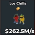 BS8322 Los Chillis 262.5M/S | FAST DELIVERY
