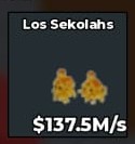 LOS SEKOLAHS GOLD 137,5M/s - INSTANT DELIVERI