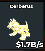 Cerberus 1.7B/s Divine⚡Fast delivery|Steal a Brainrot