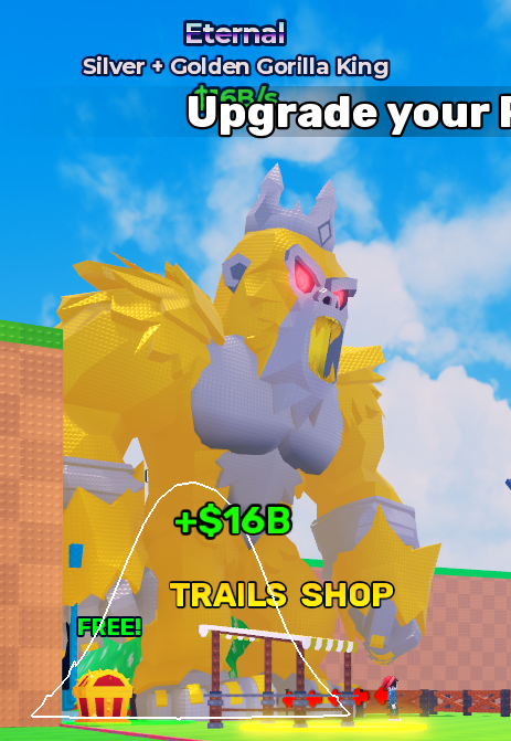 Golden Gorilla King 16b++ - Steal An Egg