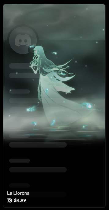 La Llorona profile effect | 🔥Cheap Decoration $4.99