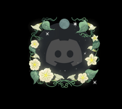 Moonflowers Avatar decoration | 🔥Cheap Decoration $4.99