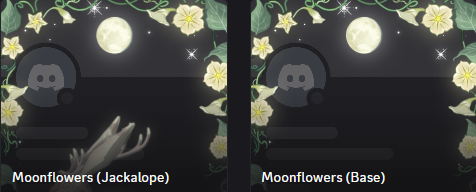 Moonflowers Profile Effect ( Any Colour ) | Giftlink 🔥4.99$ Decoration
