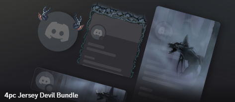 Jersey Devil Bundle ( Avatar + Profile Effect + Profile Frame + Nameplate ) | Giftlink 🔥16.99$ Decoration