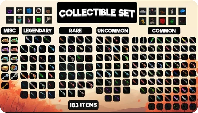 Collectible Set  [MM2]  Instant Delivery (24/7 Online )