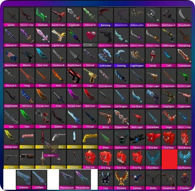 Small Set [MM2]  Instant Delivery (24/7 Online )