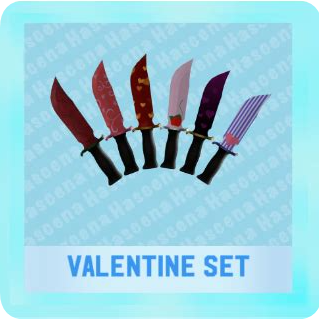 Valentine Set  [MM2]  Instant Delivery (24/7 Online )