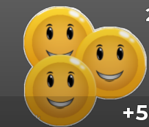 500 SMILE COINS - INFECTIOUS SMILE 205R